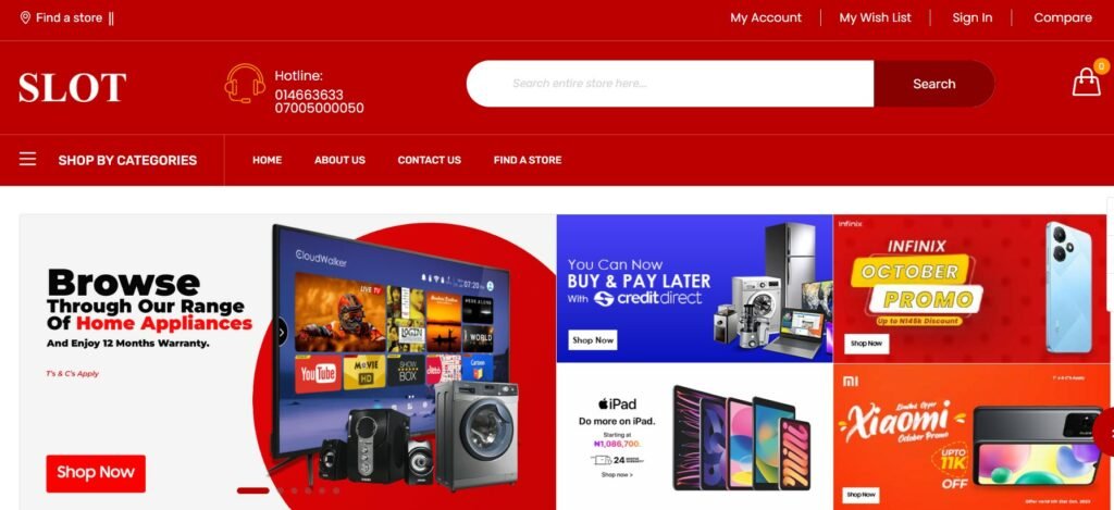 Ecommerce Websites in Nigeria 