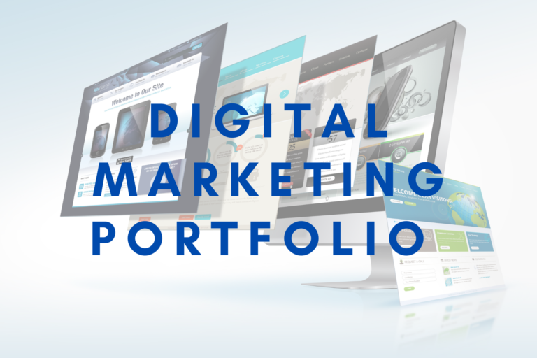 Digital Marketing Portfolio Examples